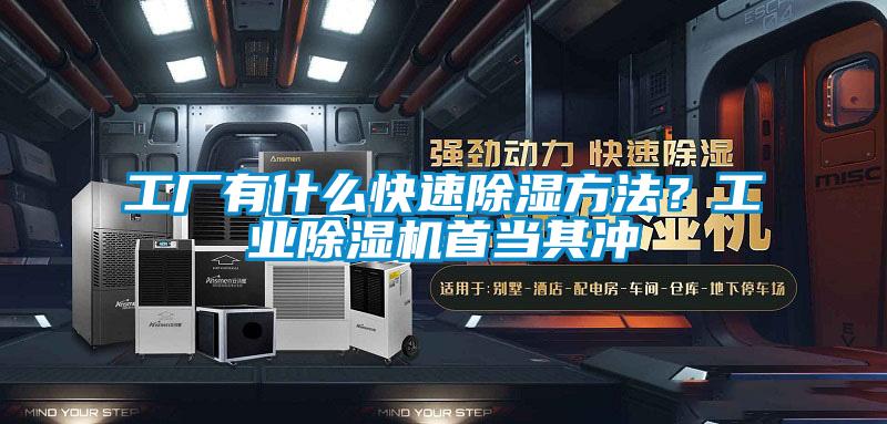 工廠有什么快速除濕方法?工業除濕機首當其沖