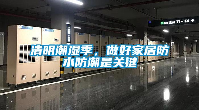 清明潮濕季，做好家居防水防潮是關鍵