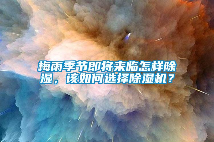 梅雨季節(jié)即將來臨怎樣除濕，該如何選擇除濕機？