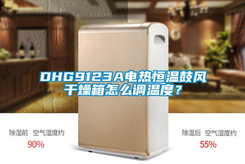 DHG9123A電熱恒溫鼓風(fēng)干燥箱怎么調(diào)溫度?