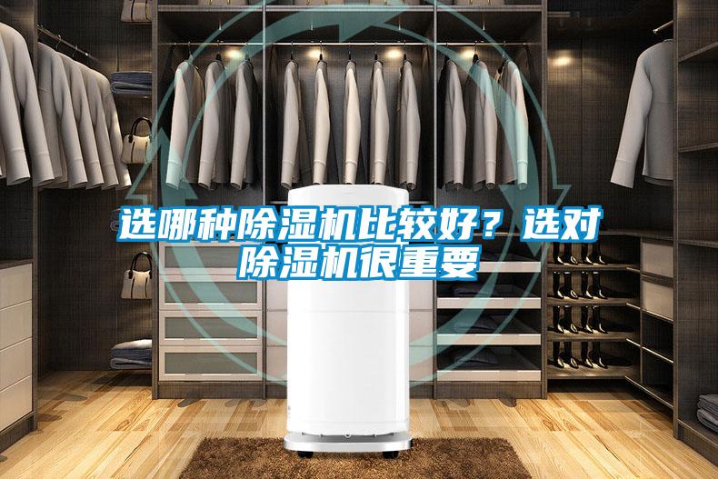 選哪種除濕機比較好？選對除濕機很重要
