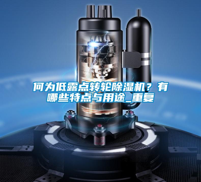 何為低露點(diǎn)轉(zhuǎn)輪除濕機(jī)?有哪些特點(diǎn)與用途_重復(fù)