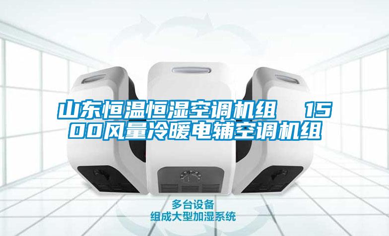 山東恒溫恒濕空調(diào)機(jī)組 1500風(fēng)量冷暖電輔空調(diào)機(jī)組