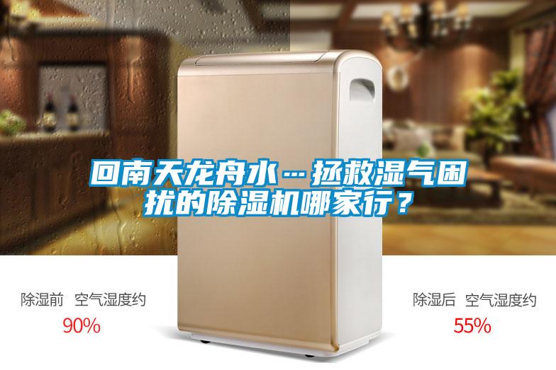 回南天龍舟水…拯救濕氣困擾的除濕機(jī)哪家行?
