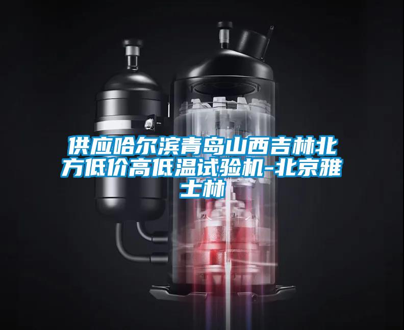 供應(yīng)哈爾濱青島山西吉林北方低價(jià)高低溫試驗(yàn)機(jī)-北京雅士林