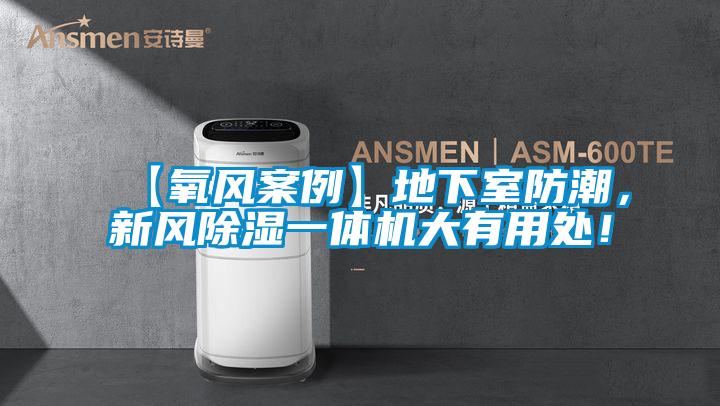 【氧風案例】地下室防潮,新風除濕一體機大有用處!