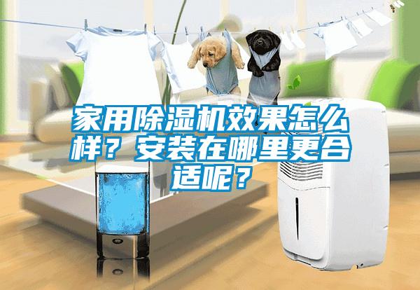 家用除濕機(jī)效果怎么樣?安裝在哪里更合適呢?