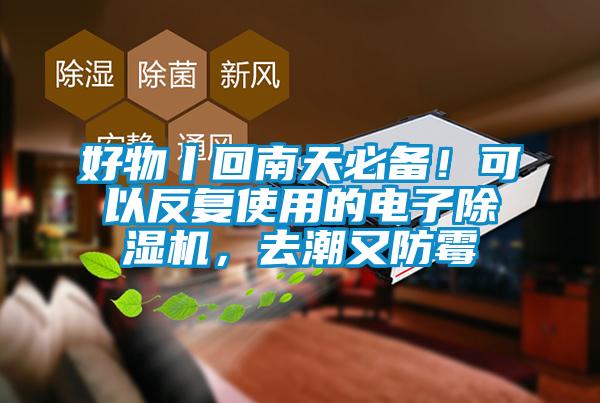 好物丨回南天必備！可以反復使用的電子除濕機，去潮又防霉