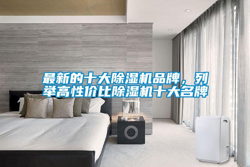 最新的十大除濕機品牌，列舉高性價比除濕機十大名牌