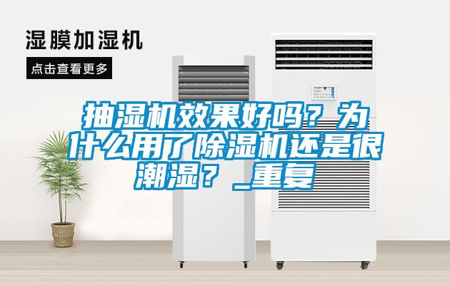 抽濕機效果好嗎？為什么用了除濕機還是很潮濕？_重復