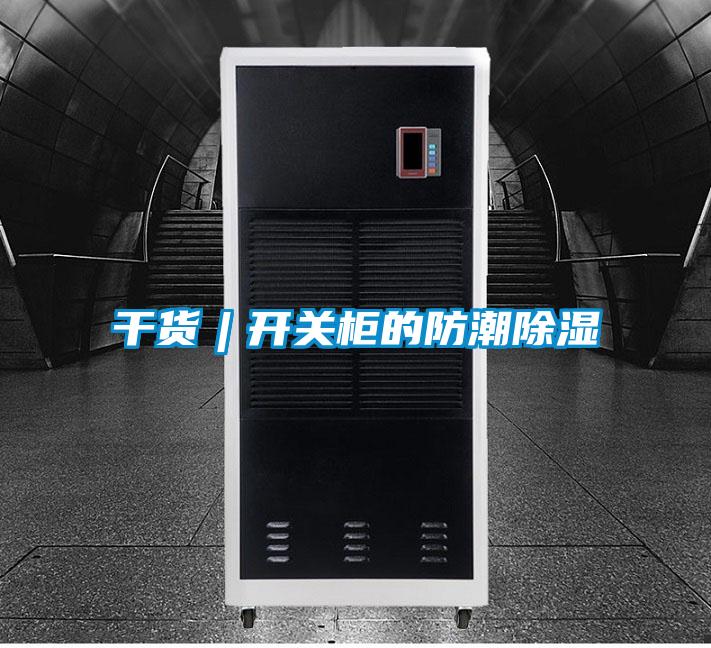 干貨︱開(kāi)關(guān)柜的防潮除濕