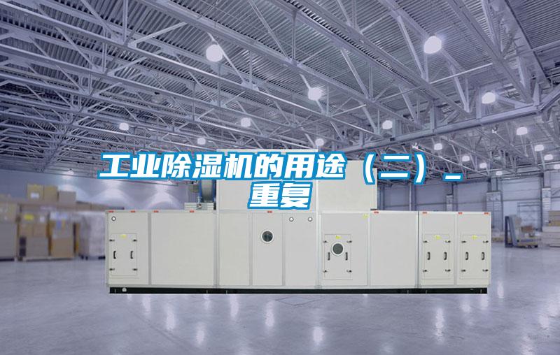 工業(yè)除濕機的用途（二）_重復(fù)