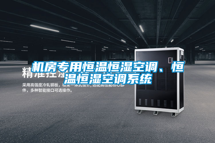 機房專用恒溫恒濕空調、恒溫恒濕空調系統