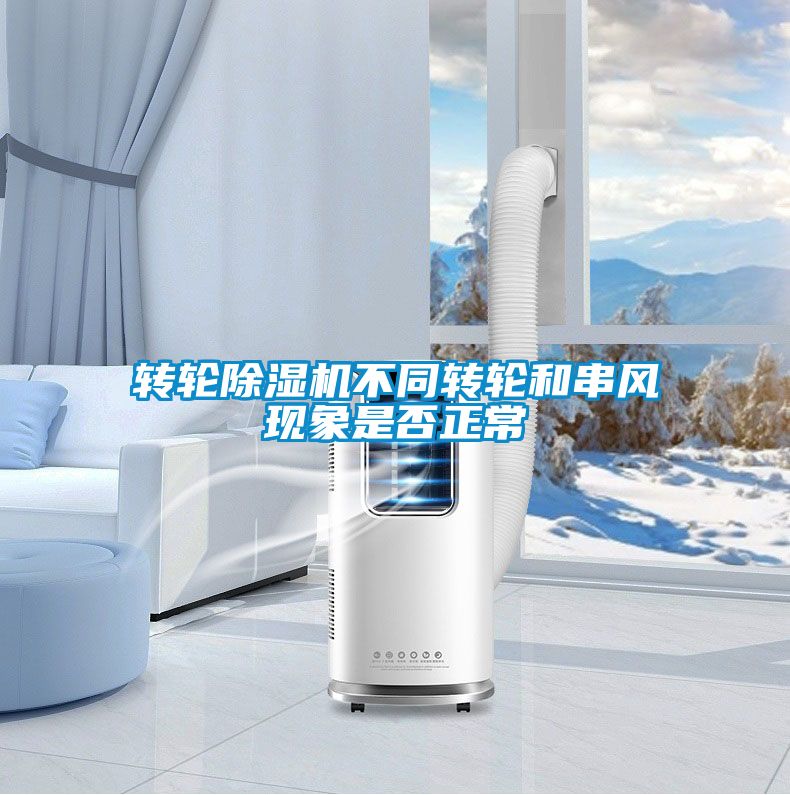轉輪除濕機不同轉輪和串風現象是否正常